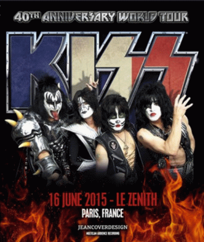Kiss : Paris 2015